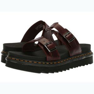 NWT Men's Shoes Dr. Martens MYLES Leather Slide Sandal